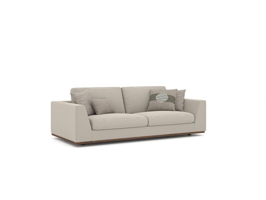 Sala de estar, conjunto de sofás gris, 2 sofás de dos plazas, sillón de diseño, mobiliario de lujo.