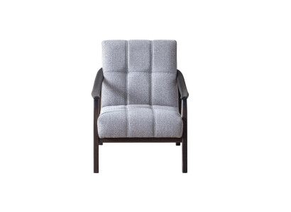Diseñador gris sillón sala de estar muebles de asiento estructura de madera de lujo nueva