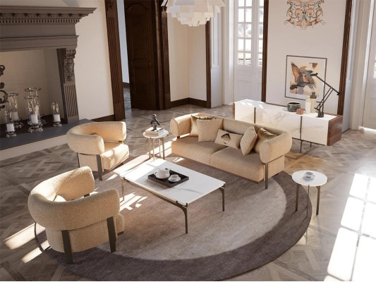 Muebles de lujo, conjunto de sofá, sofá, conjunto de tapicería, sala de estar, nuevo