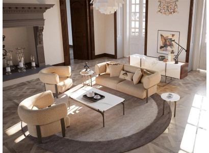 Muebles de lujo, conjunto de sofá, sofá, conjunto de tapicería, sala de estar, nuevo