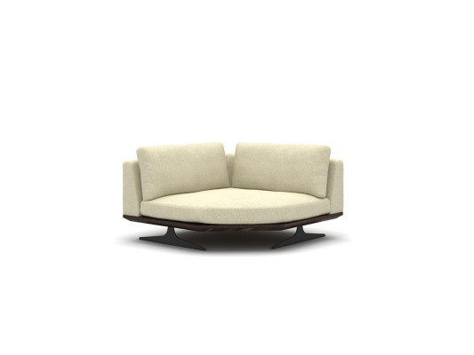 Diseño de sofá esquinero en forma de L, de tela, mesa de centro para sala de estar, muebles tapizados de lujo, nuevos.