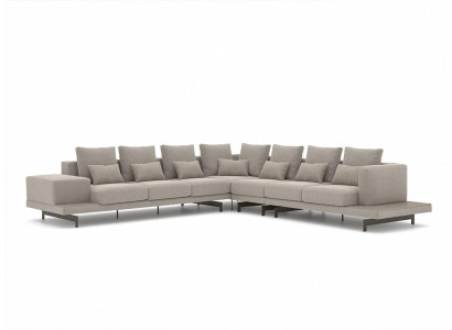 Sofá de esquina para sala de estar, conjunto de diseñador, forma en L, muebles de lujo, nuevos.