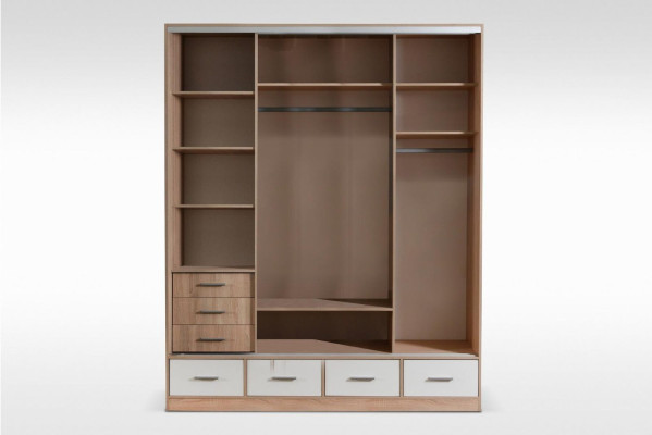 Armario de dormitorio, armario, archivador, biblioteca de dos puertas, armario de ropa.