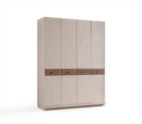 Elegante armario de lujo moderno para el dormitorio con estilo.