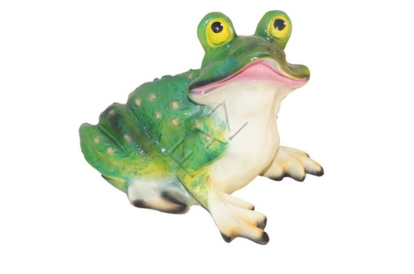 Diseño de figurilla de rana para jardín Estatua Escultura Figuras Esculturas Decoración c807