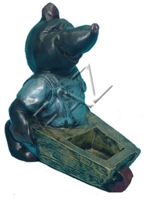 Diseño Topo Figura Jardín Estatua Escultura Figuras Esculturas Decoración c239 nuevo