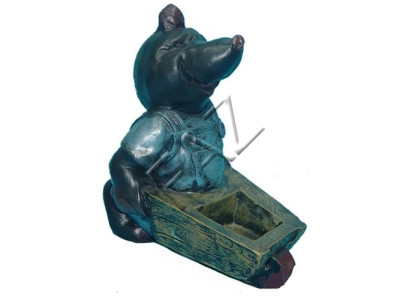 Diseño Topo Figura Jardín Estatua Escultura Figuras Esculturas Decoración c239 nuevo