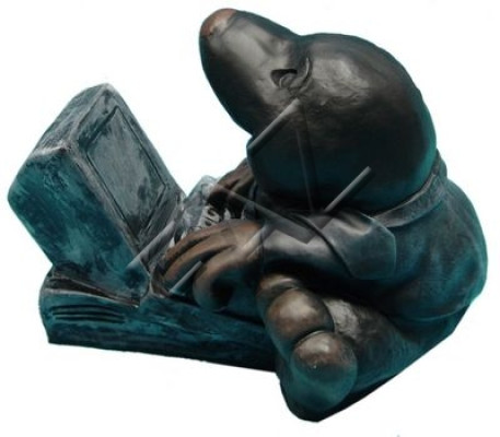 Diseño de figura de topo estatua de jardín escultura figuras decorativas esculturas c194