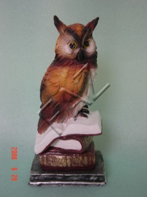Diseño Búho Figura Estatua Escultura Figuras Esculturas Decoración Decoración C393 Nuevo