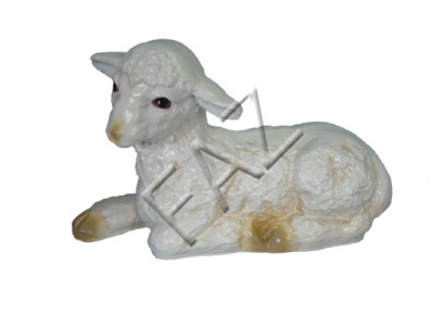 Diseño de oveja acostada figura jardín estatua escultura figuras esculturas estatuas Nueva