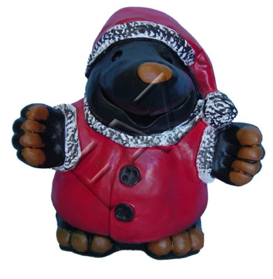 Diseño Topo Nikolaus Figura Jardín Estatua Escultura Figuras Esculturas Claus