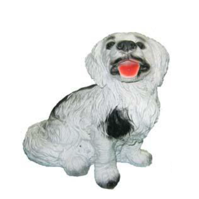 Perro Animal Figura de decoración Estatua Escultura 37 cm Figuras Estatuas Esculturas Nuevas (A17)