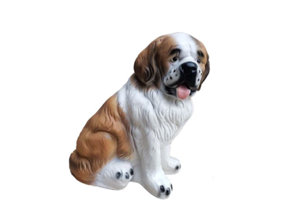 Figura de decoración estatua escultura 38 cm Figuras estatuas esculturas Decoración perro A18