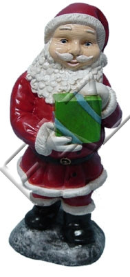 Diseño de figura de Papá Noel para jardín, estatua, escultura, figuras, esculturas, decoración, nuevo.