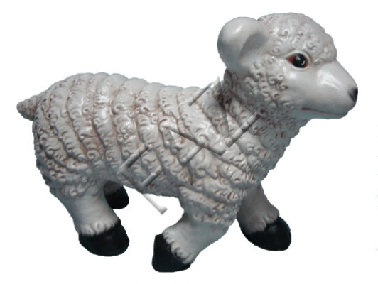 Diseño de figura de cordero para jardín estatua escultura figuras esculturas decoración nueva