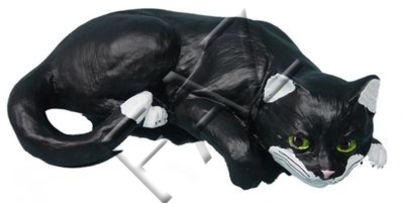 Diseño de figura de gato escultura estatua de jardín figuras esculturas decoración C180 nuevo