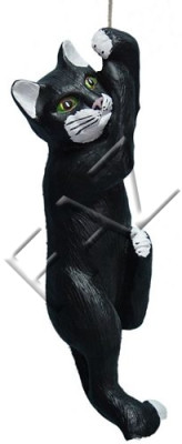 Diseño Gato Figura Estatua Jardín Escultura Figuras Esculturas Decoración C181 Nuevo