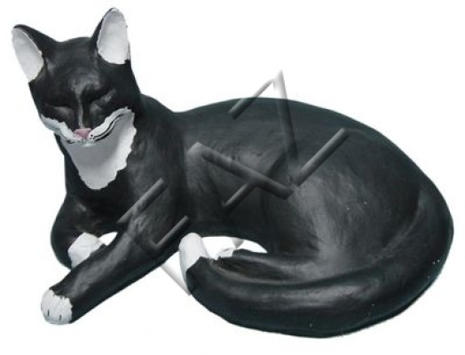 Diseño de figura de gato en estatua de jardín escultura figuras esculturas decoración C345 nuevo