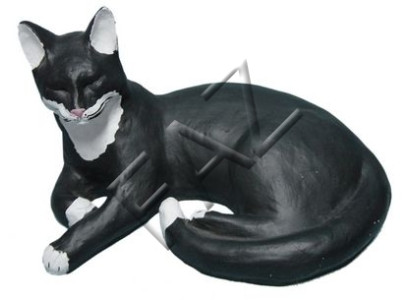 Diseño de figura de gato en estatua de jardín escultura figuras esculturas decoración C345 nuevo