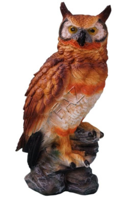 Diseño búho figura jardín estatua escultura figuras esculturas decoración deco nuevo