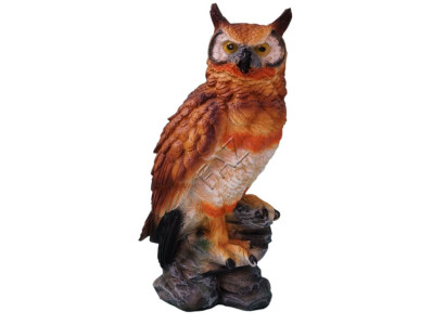 Diseño búho figura jardín estatua escultura figuras esculturas decoración deco nuevo