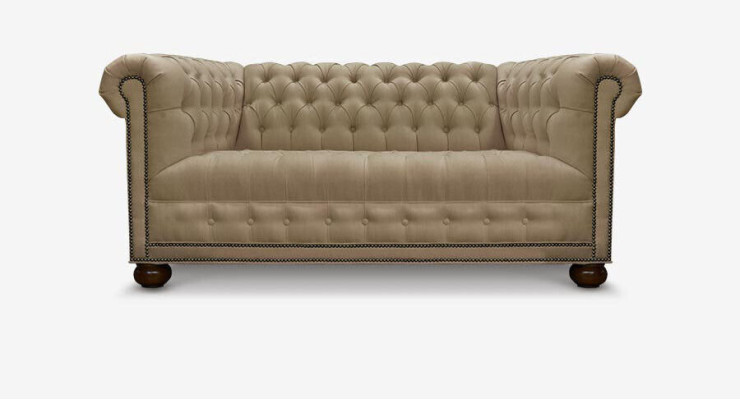 Chesterfield sofá de tela, conjunto de sofás, tapicería de diseñador, asiento, sofá 3+2+1.