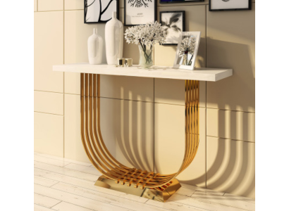Mesa de consola de metal madera mesa consola consolas aparador