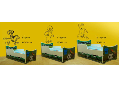 Cama infantil cama juvenil cama camas con cajón motivos 140x70 - 160x90 - 180x90