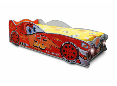 Corre Carro Carro Niños Muebles Cama Dormitorio Madera Camas Colchón