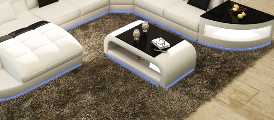 Diseño de mesa de centro de cristal mesa de vidrio mesas mesas de tapizado mesa de sala de estar muebles auxiliares.