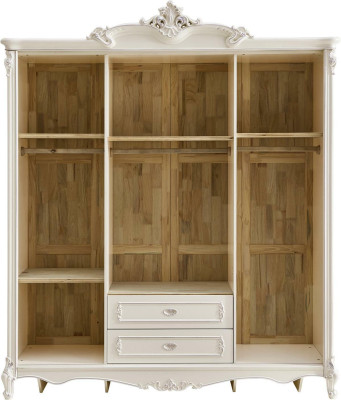 Estilo antiguo Armario barroco Armario clásico de madera maciza Armarios nuevos