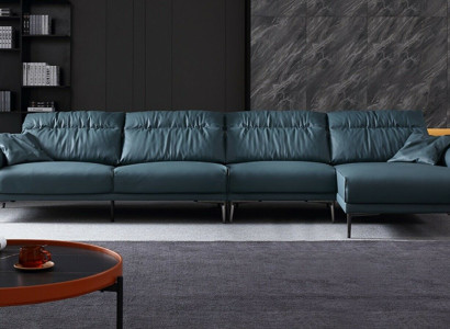 Sofá rinconera moderno y elegante para sala de estar, diseño de paisaje de asiento, tapicería.