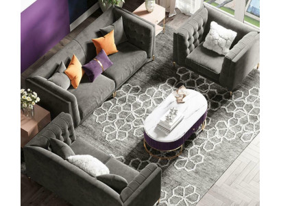 Sofá de 3 plazas + 2 plazas + 1 plaza Sofá Sofá de diseño de descanso Sofás de salón