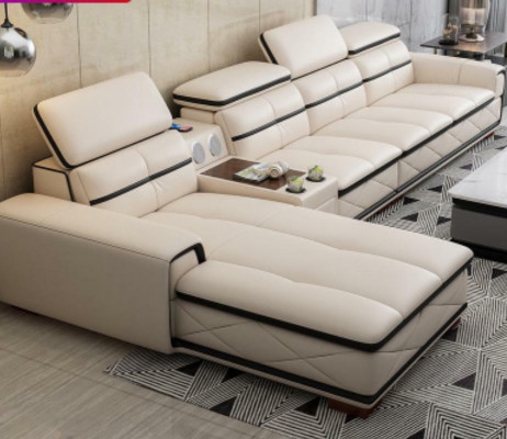 Sofá Muebles Conjunto de Salón Lujo Sofá Esquinero Sofá en L Polster Sofás Modernos Nuevos