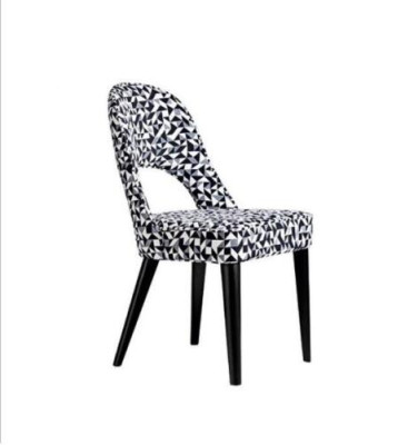 Silla de comedor Silla Sillón Asiento 1 asiento Sillón tela Moderno Comedor Madera