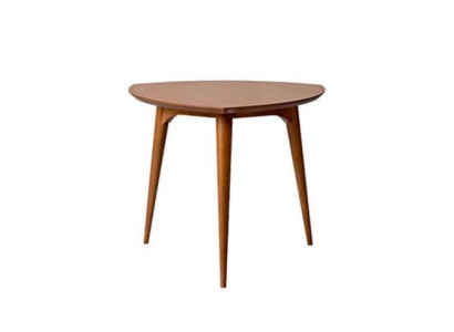 Mesa de centro Mesa Auxiliar Mesa de Apoyo Mesa de Centro Café Marrón Madera Mesa de Madera Nueva