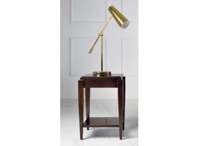 Mesa auxiliar Mesa de centro Mesas Sala de estar Lujo Marrón Mesa Muebles clásicos