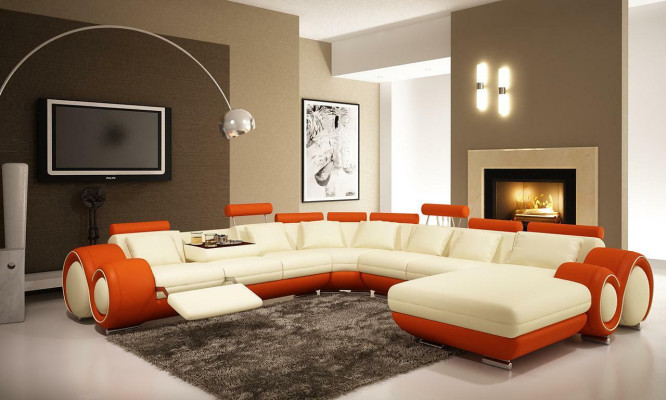 Sofá de cuero multifunción tapizado asiento sala de estar decoración conjunto de cuero sofá.