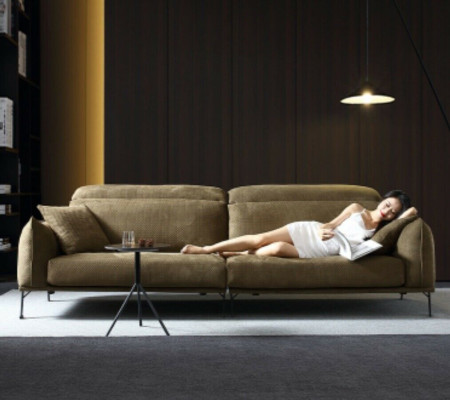 Sofá Tapizado 4 Plazas Textil Big Xxl Sofás de Salón Textil