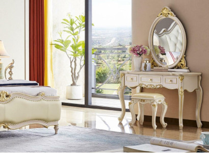 Tocador Taburete Mesas Consola de maquillaje Mesa Consolas Secretaría