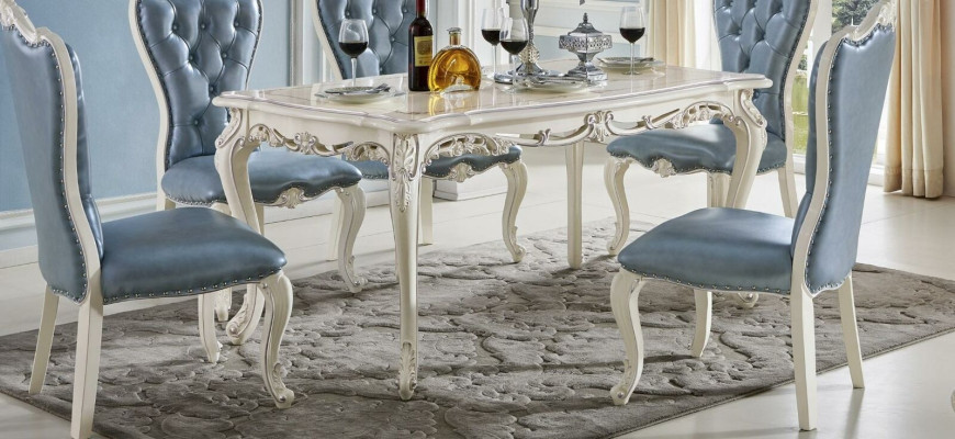 Mesa de comedor Grupo de mesas de madera Sala de estar Conjunto de comedor Diseño de mesas