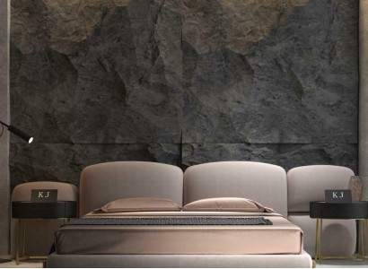 Cama acolchada Dormitorio Camas 180x200 Diseño italiano