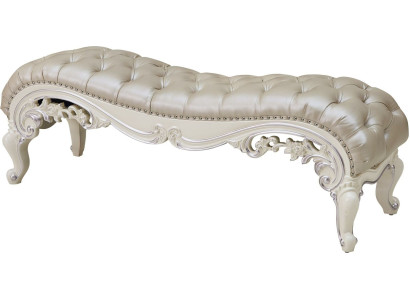 Asiento Tapicería Banco Tapicería Asiento Banco Tela Madera Taburete Estilo Diseñador Chesterfield