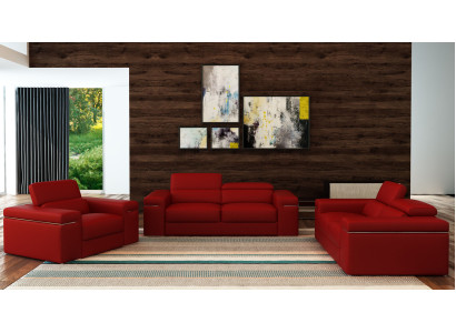 Moderno conjunto de sofá con múltiples funciones, sofá de cuero, conjuntos de sofás 3+2+1.