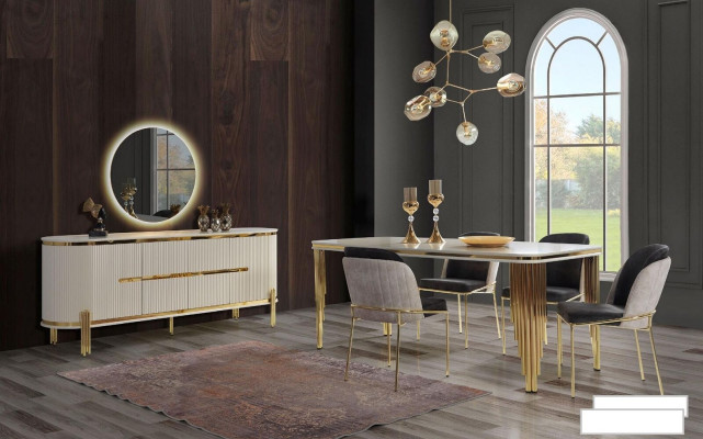 Lujo mueble de televisión soporte para televisión cómoda aparador aparador pared de la sala set de 2 piezas nuevo