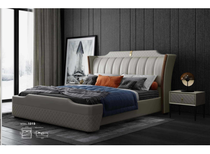 Diseño de camas de estilo italiano, marco moderno para dormitorio.