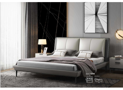 Cama de dormitorio Cama Cama doble Cama juvenil Cama de tela Estructura de cama