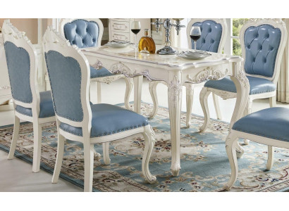 Comedor Sillón Barroco nuevo Silla tapizada Sillón de lujo Silla Sillas Sala de estar