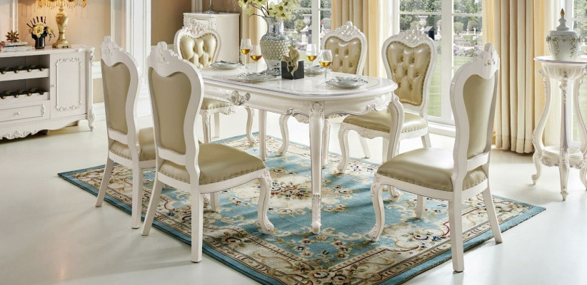 Sillón Silla 1x Comedor Salón Cuero Asiento Chesterfield Butaca