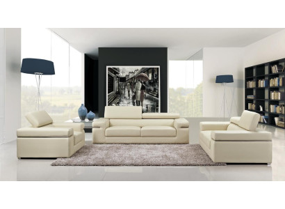 Sofá de esquina 80 20 cojín cuero sofá sala de estar asiento 3+2+1 juego